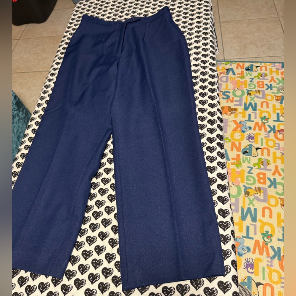 Carriage court women’s pant size 14 blue in excellent condition - Picture 4 of 14